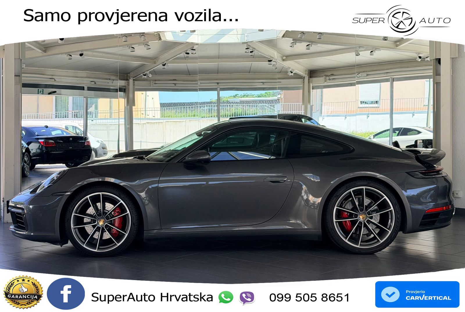 Porsche 911 Carrera 4S 3.0 (450 KS) PDK ACC+GR SJED+360+PANO