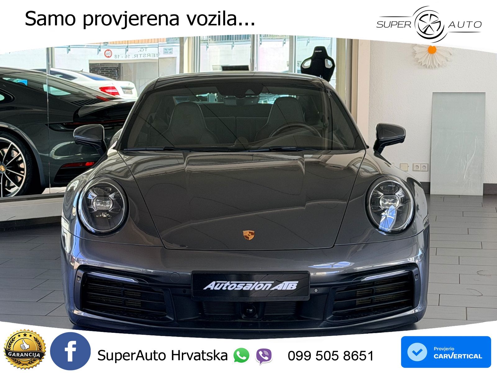 Porsche 911 Carrera 4S 3.0 (450 KS) PDK ACC+GR SJED+360+PANO