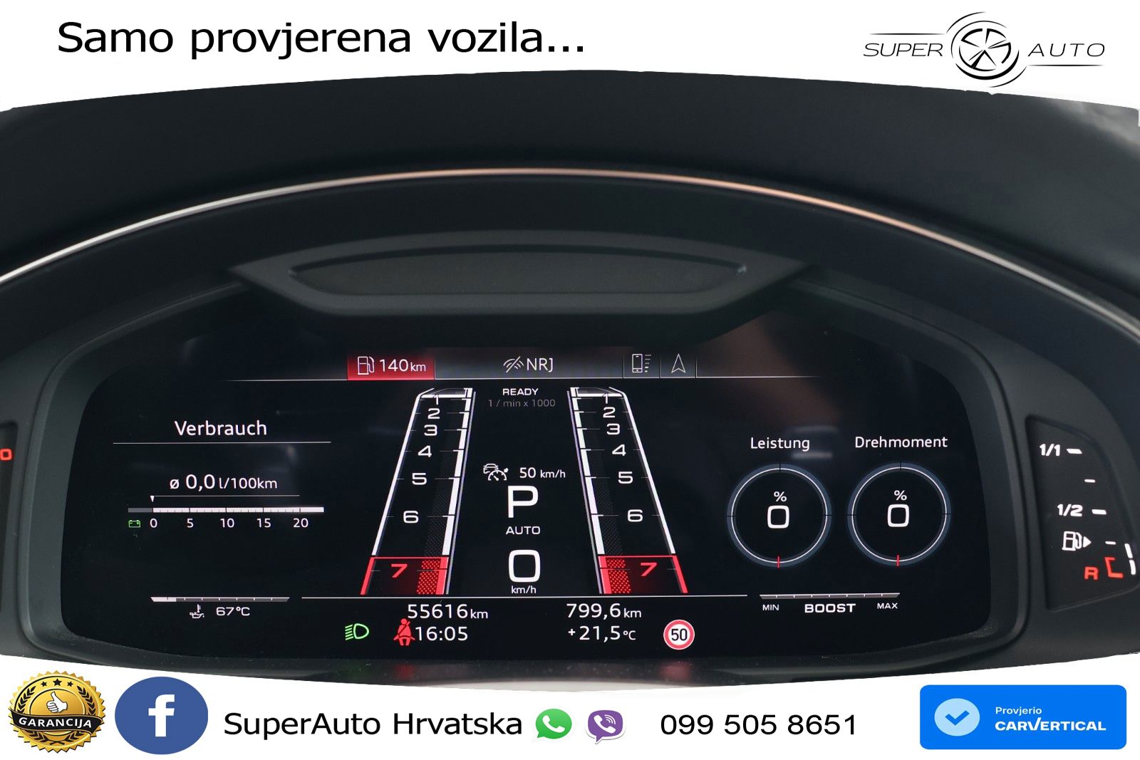 Audi RS6 Avant 4.0 TFSI V8 (600 KS) quattro Tiptronic LED+GR SJED+ACC