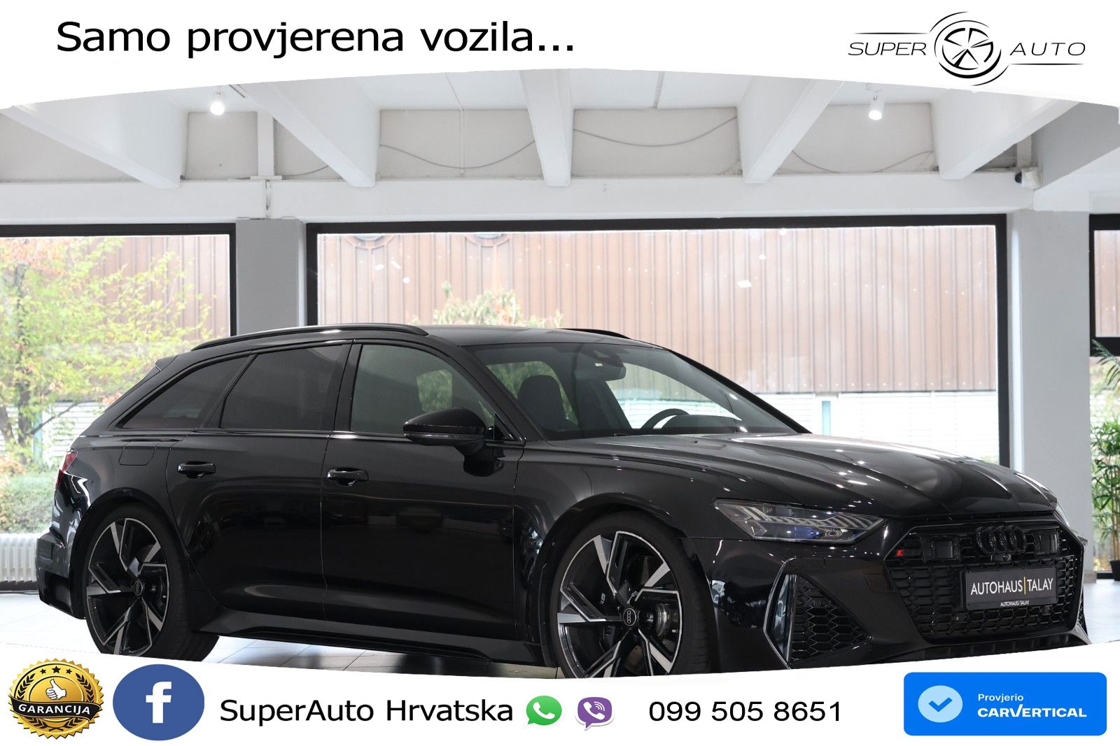 Audi RS6 Avant 4.0 TFSI V8 (600 KS) quattro Tiptronic LED+GR SJED+ACC