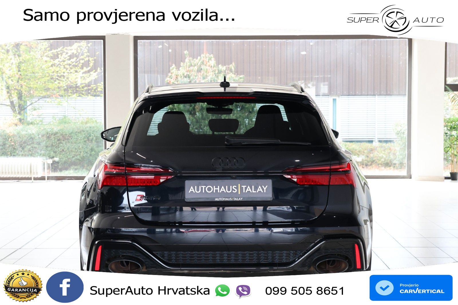 Audi RS6 Avant 4.0 TFSI V8 (600 KS) quattro Tiptronic LED+GR SJED+ACC