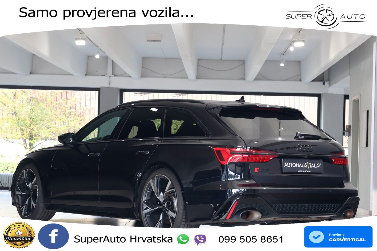 Audi RS6 Avant 4.0 TFSI V8 (600 KS) quattro Tiptronic LED+GR SJED+ACC