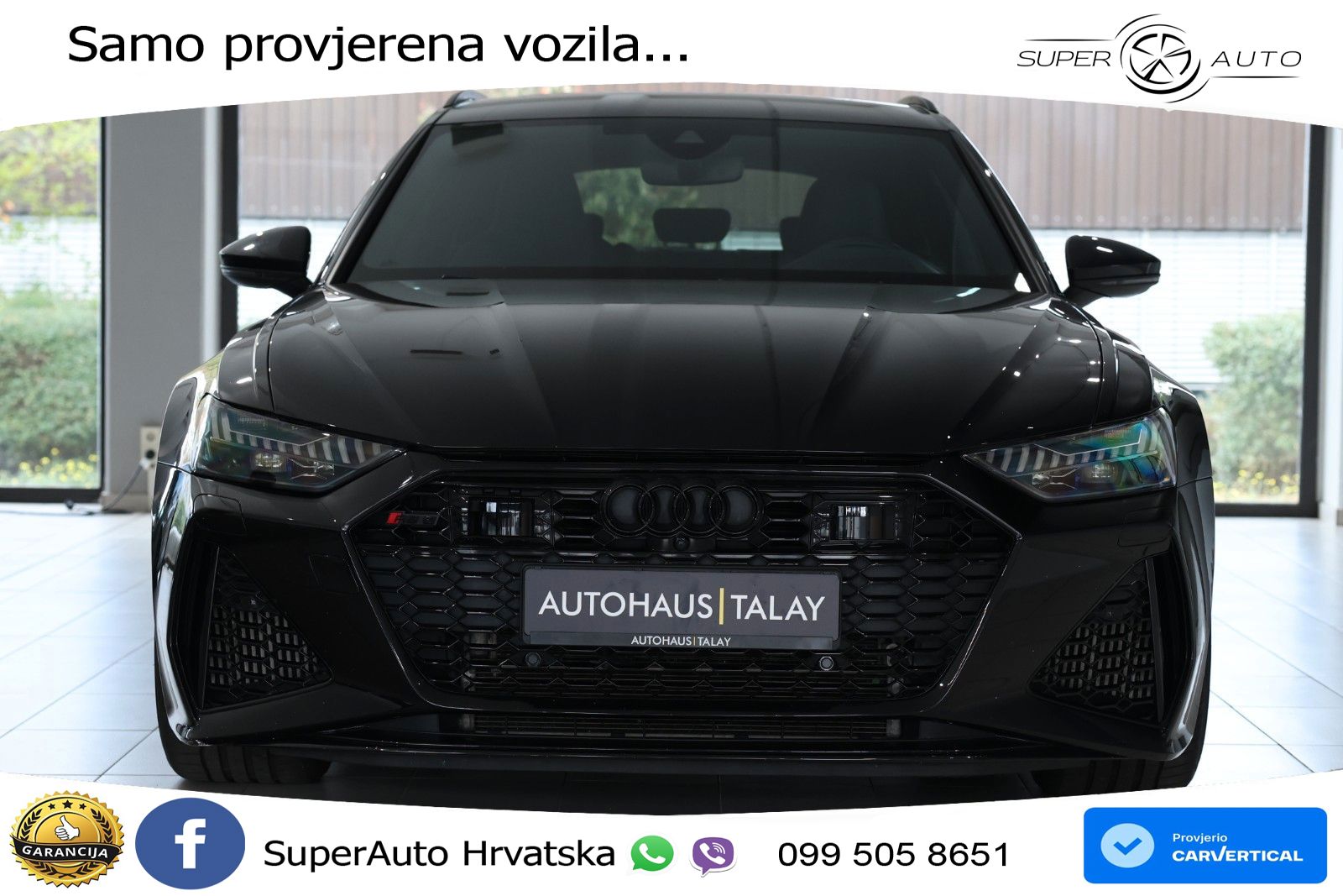 Audi RS6 Avant 4.0 TFSI V8 (600 KS) quattro Tiptronic LED+GR SJED+ACC
