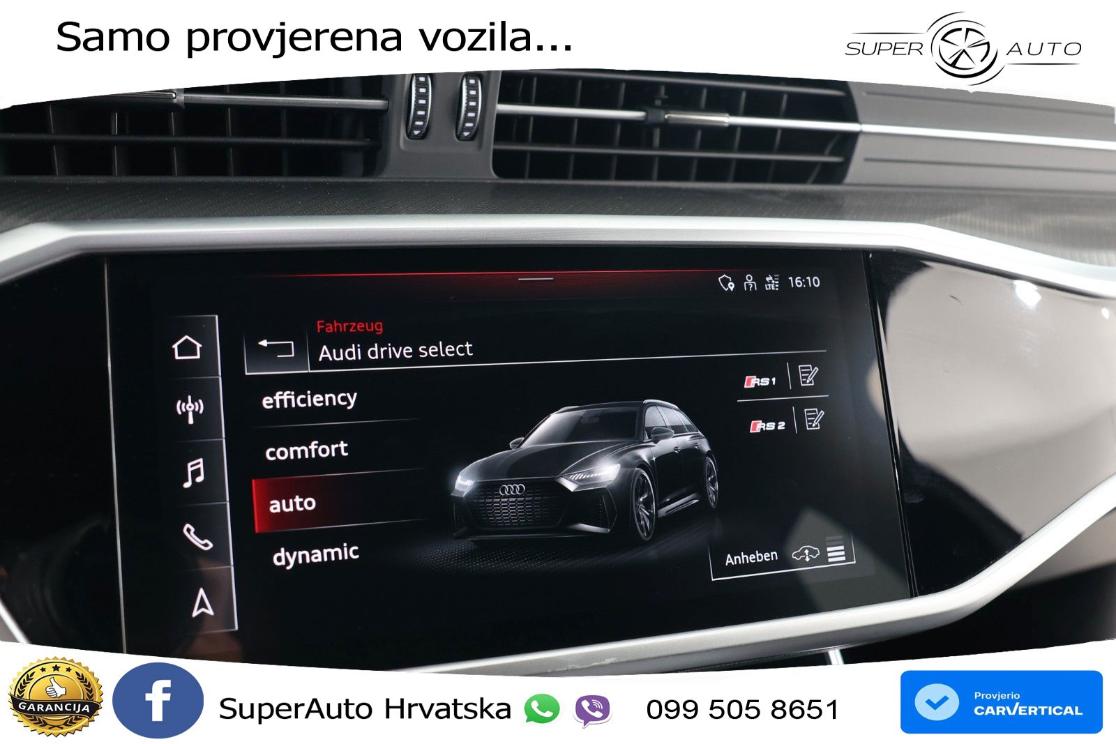 Audi RS6 Avant 4.0 TFSI V8 (600 KS) quattro Tiptronic LED+GR SJED+ACC