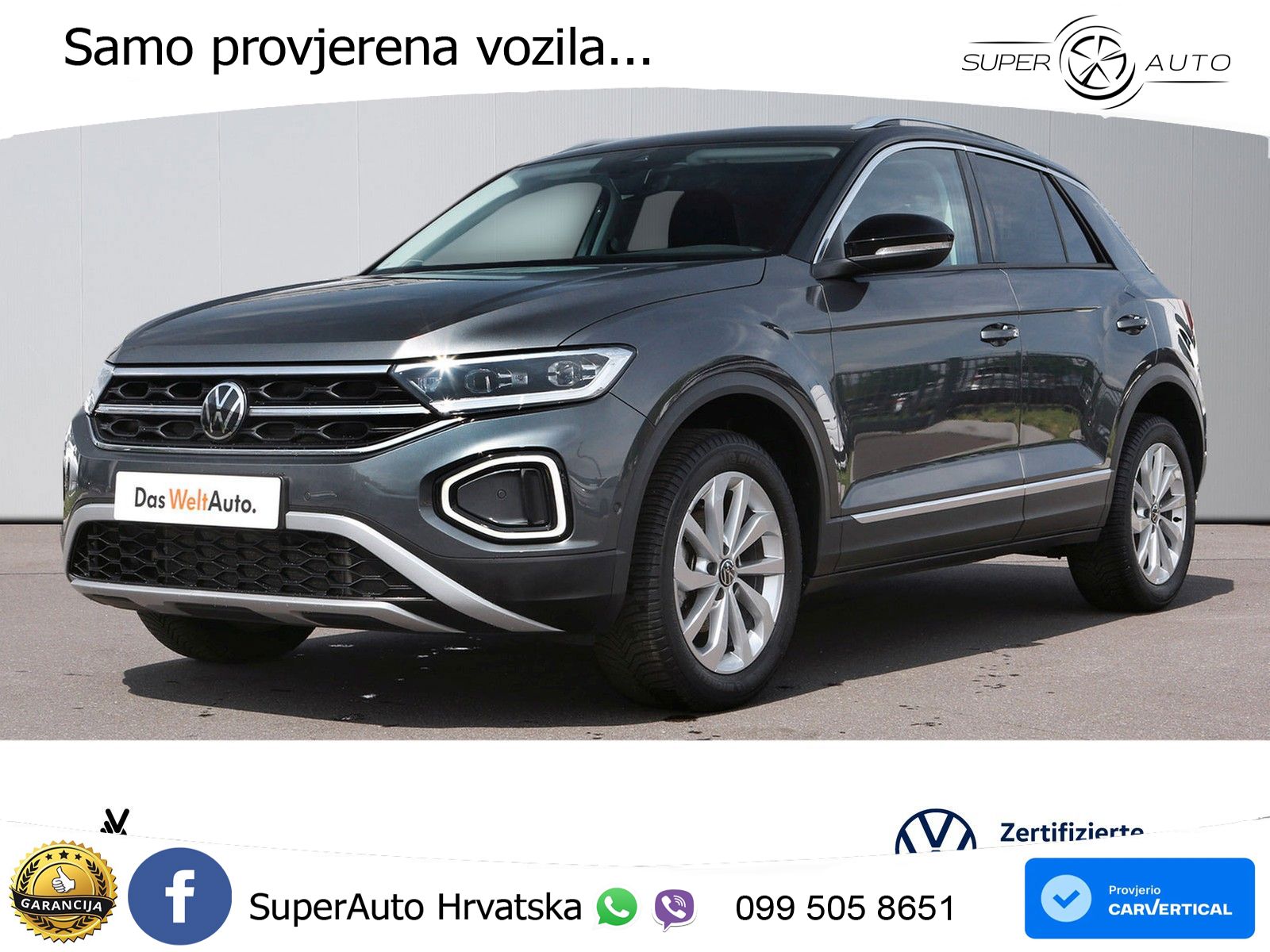 Volkswagen T-Roc I 1.5 TSI (150 KS) DSG LED+GR SJED+ACC
