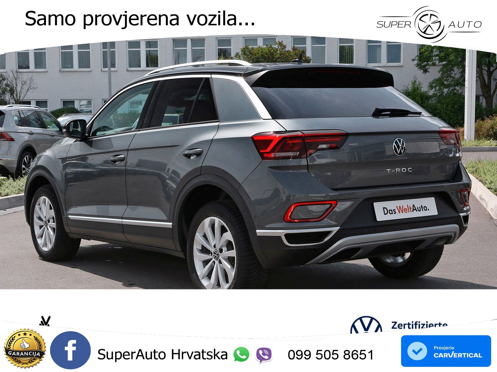 Volkswagen T-Roc I 1.5 TSI (150 KS) DSG LED+GR SJED+ACC