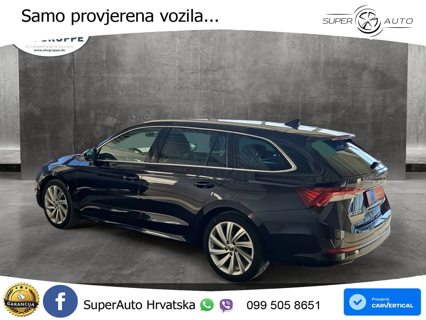 Škoda Octavia Combi 2.0 TDI (150 KS) DSG LED+GR SJED+ACC