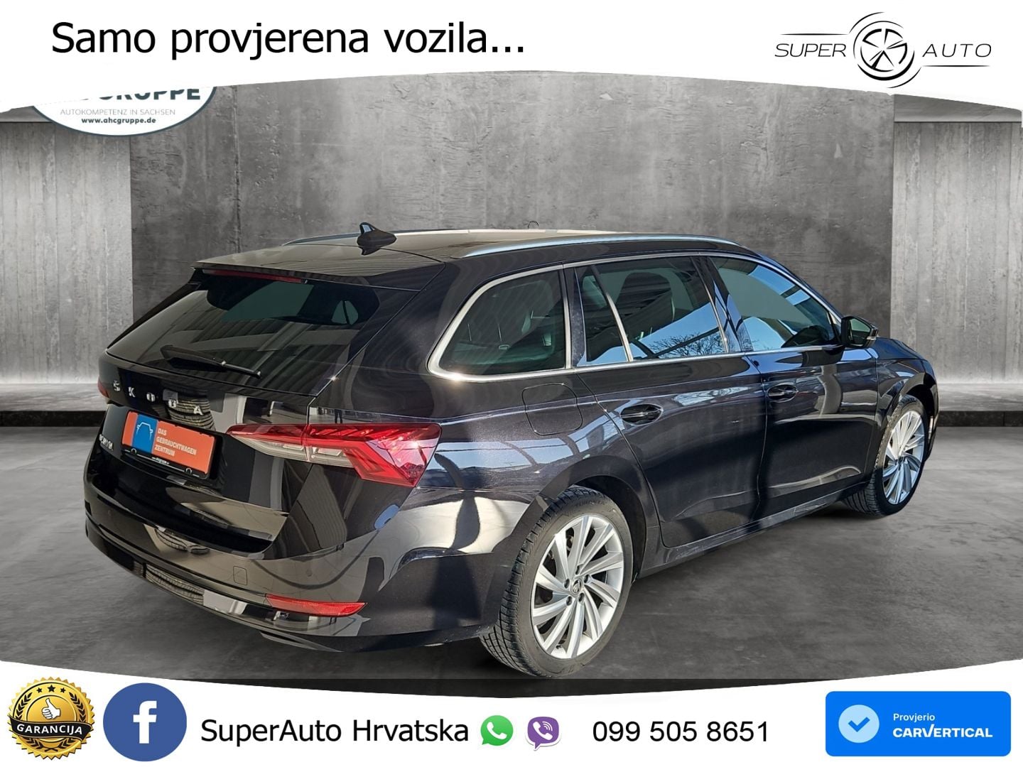 Škoda Octavia Combi 2.0 TDI (150 KS) DSG LED+GR SJED+ACC