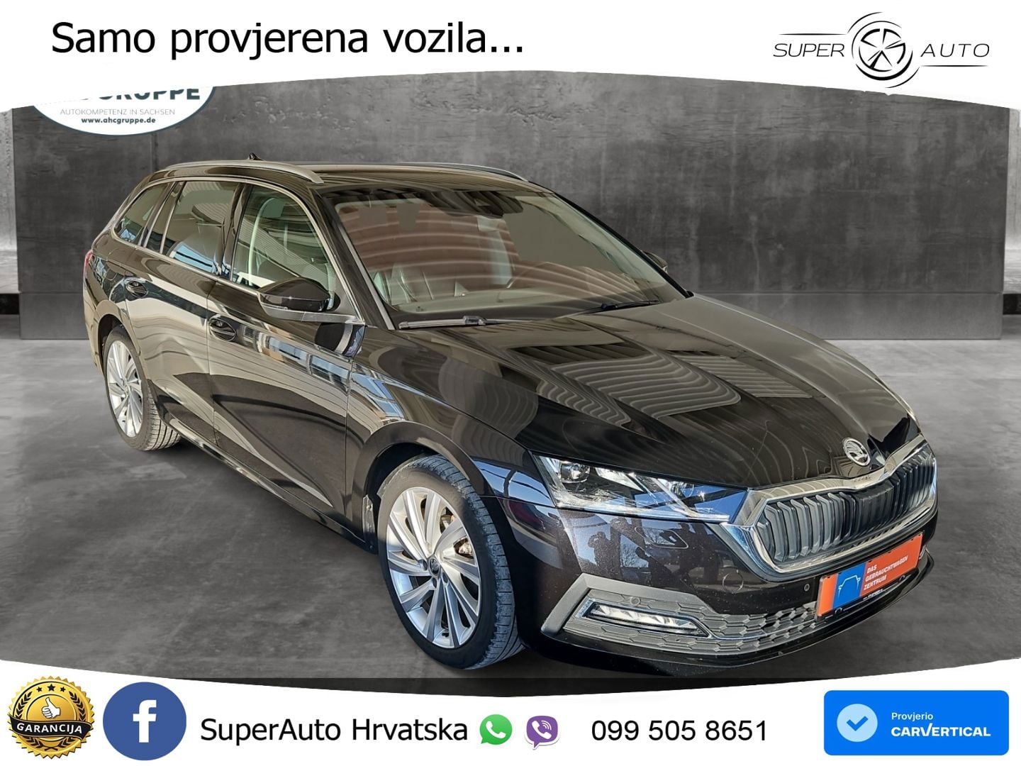 Škoda Octavia Combi 2.0 TDI (150 KS) DSG LED+GR SJED+ACC