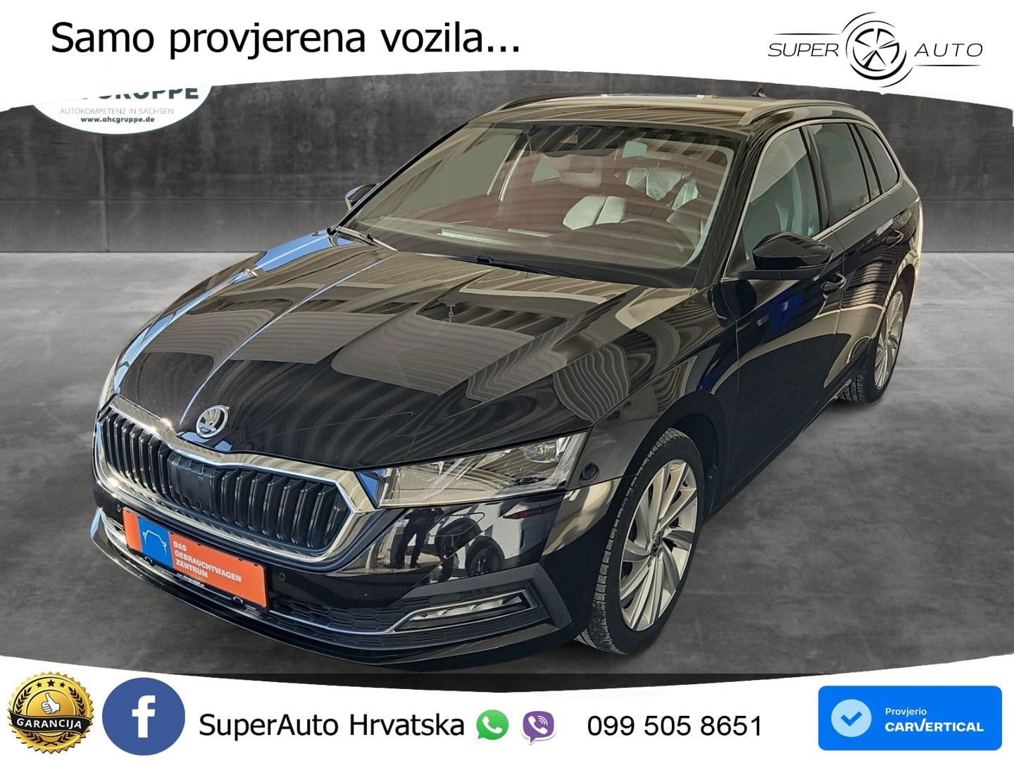 Škoda Octavia Combi 2.0 TDI (150 KS) DSG LED+GR SJED+ACC