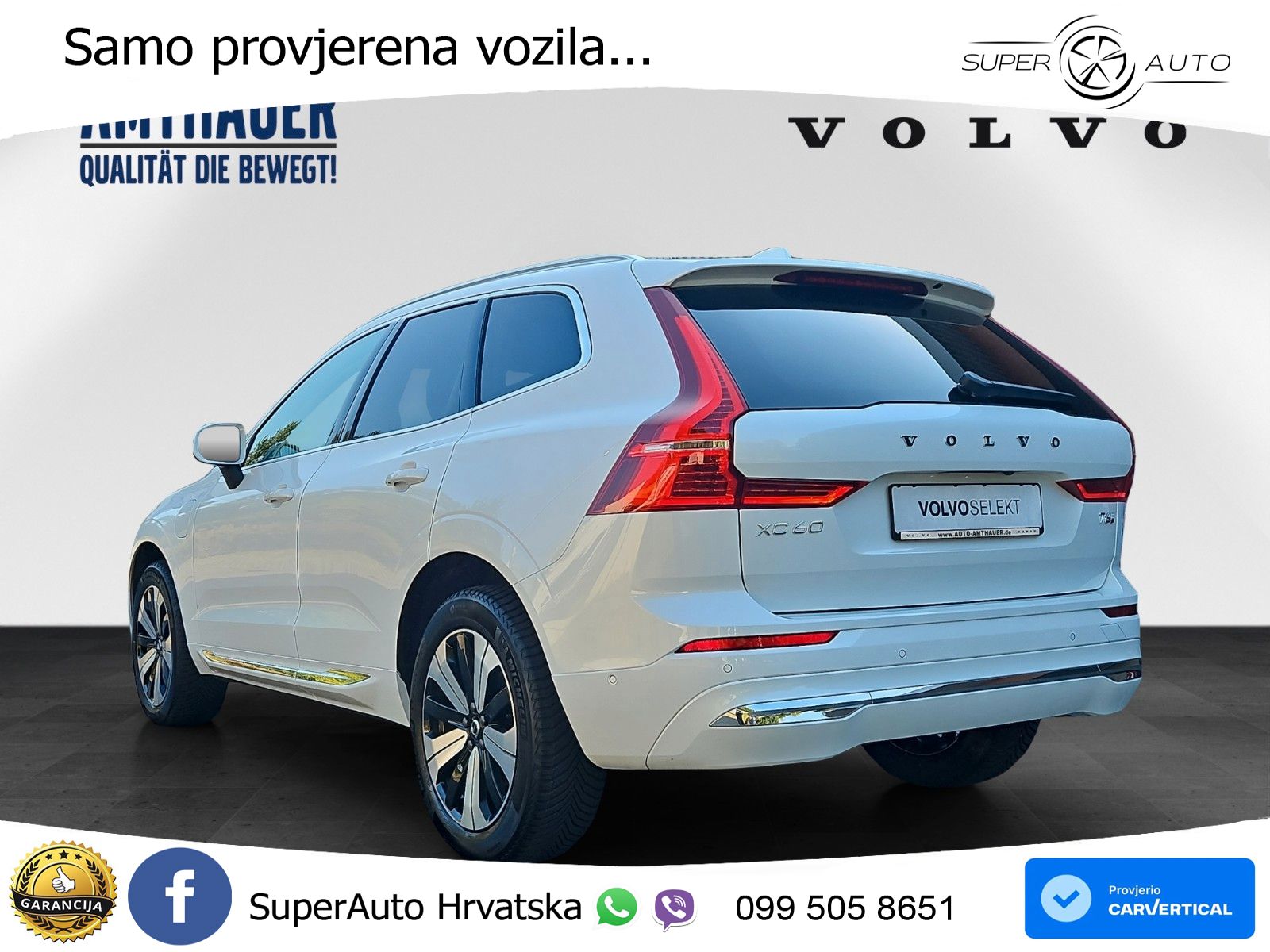 Volvo XC60 T6 AWD Geartronic ACC+GR SJED+360+PANO