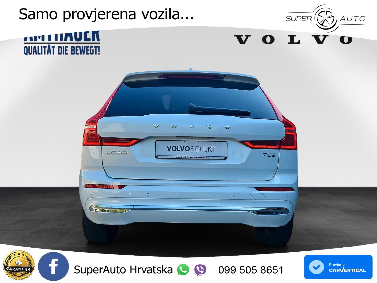 Volvo XC60 T6 AWD Geartronic ACC+GR SJED+360+PANO
