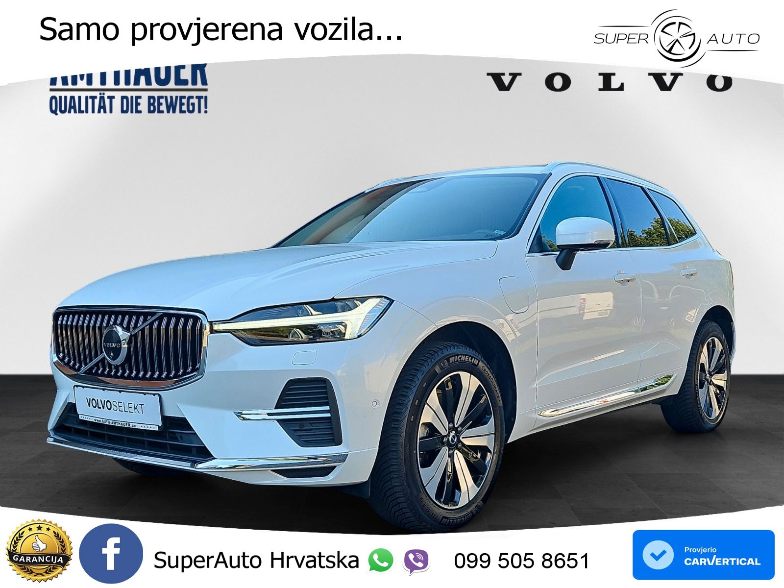 Volvo XC60 T6 AWD Geartronic ACC+GR SJED+360+PANO