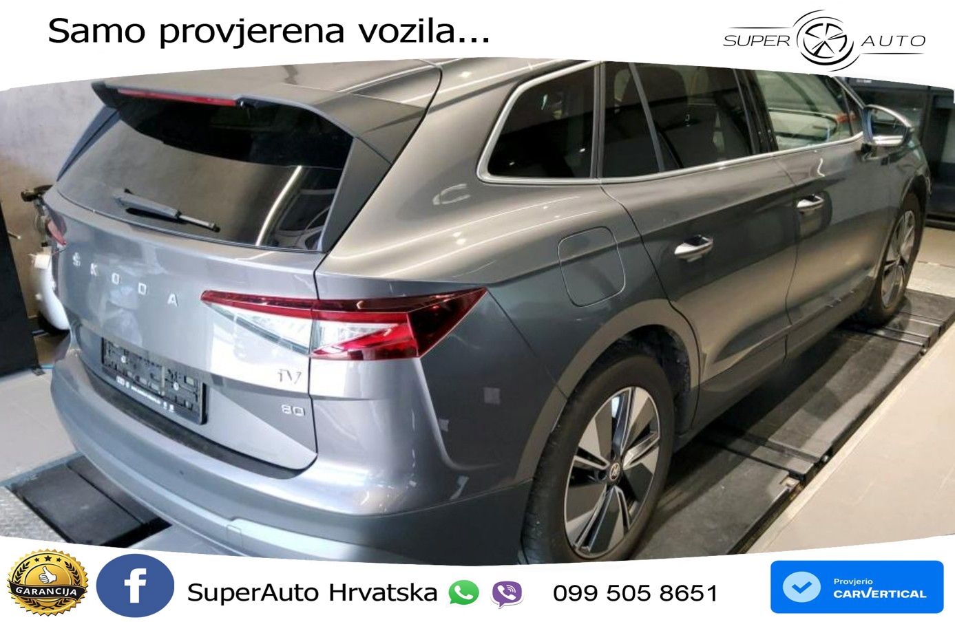 Škoda Enyaq iV 80 82 kWh (204 KS) Loft LED+GR SJED+ACC