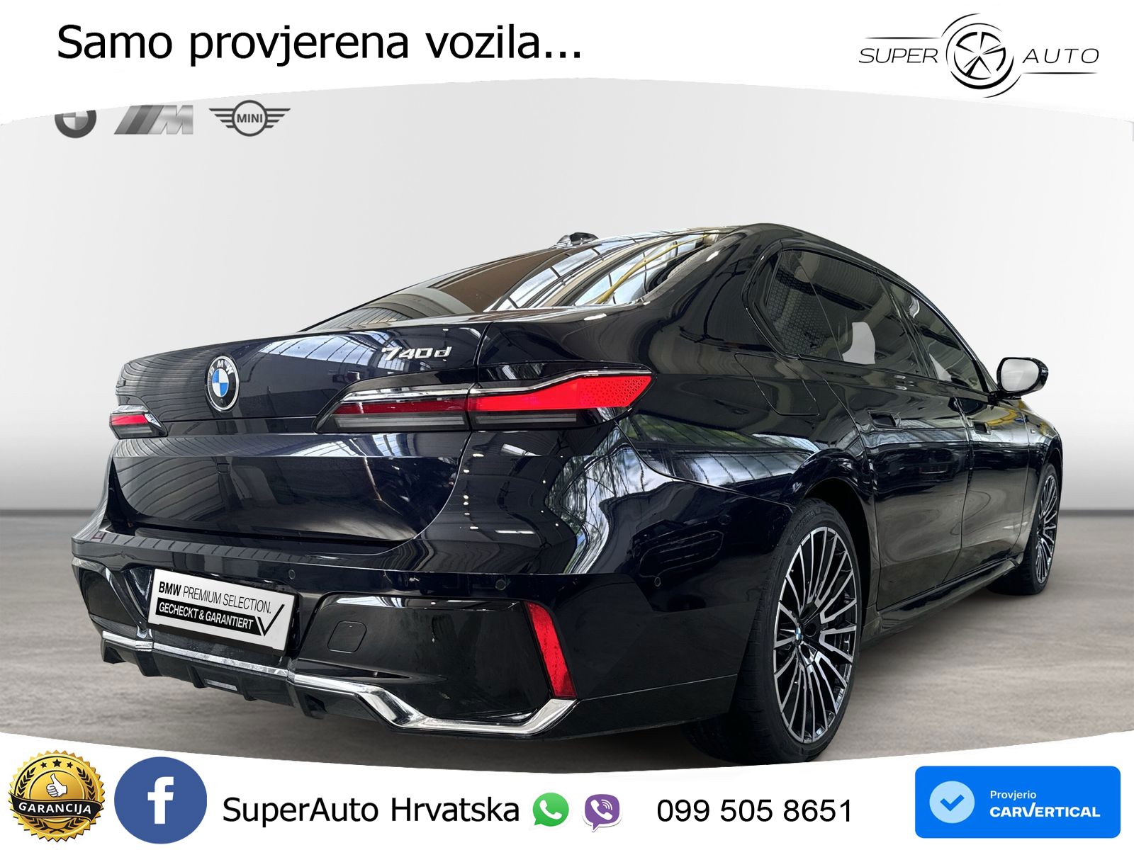 BMW 740d (299 KS) xDrive Steptronic