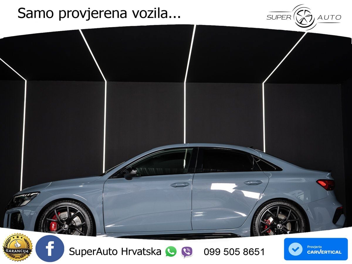 Audi RS3 Sedan 2.5 TFSI (400 KS) quattro S tronic LED+GR SJED+ACC