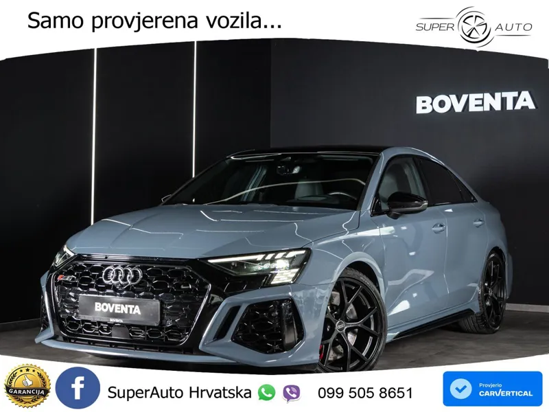 Audi RS3 Sedan 2.5 TFSI (400 KS) quattro S tronic LED+GR SJED+ACC