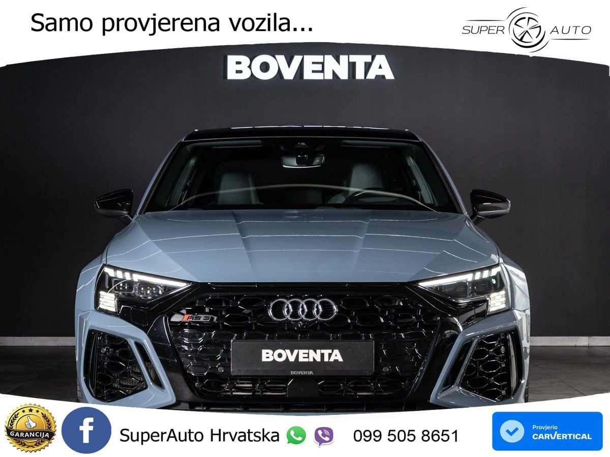 Audi RS3 Sedan 2.5 TFSI (400 KS) quattro S tronic LED+GR SJED+ACC