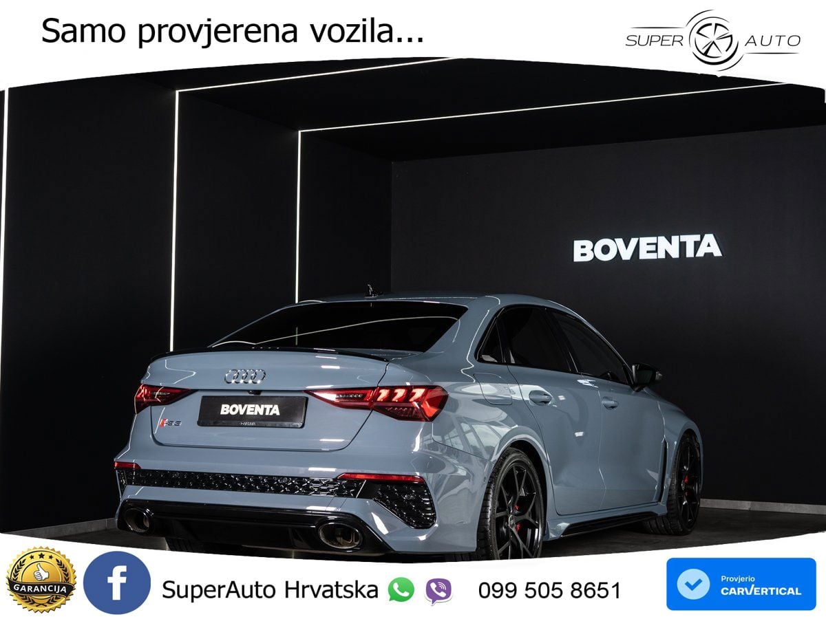 Audi RS3 Sedan 2.5 TFSI (400 KS) quattro S tronic LED+GR SJED+ACC