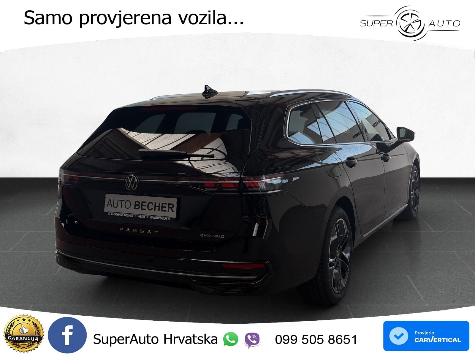 Volkswagen Passat Variant 1.5 TSI (272 KS) eHybrid DSG Elegance LED+GR SJED+ACC