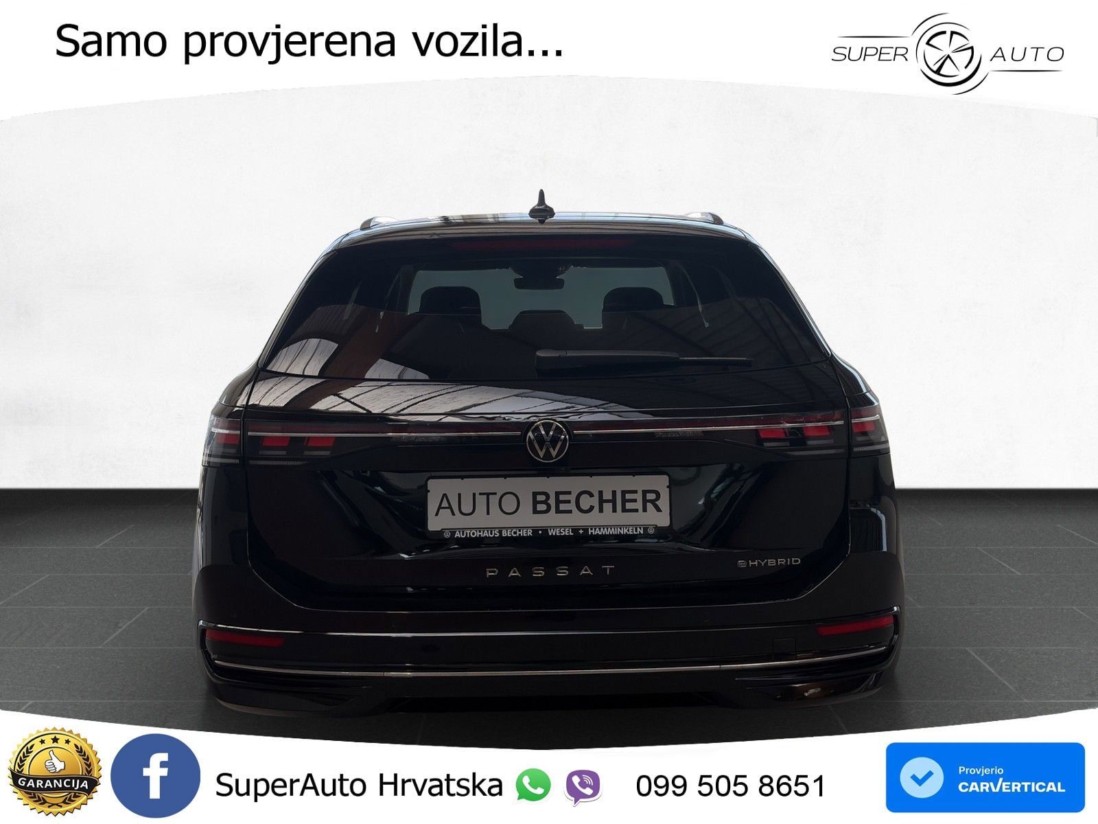 Volkswagen Passat Variant 1.5 TSI (272 KS) eHybrid DSG Elegance LED+GR SJED+ACC