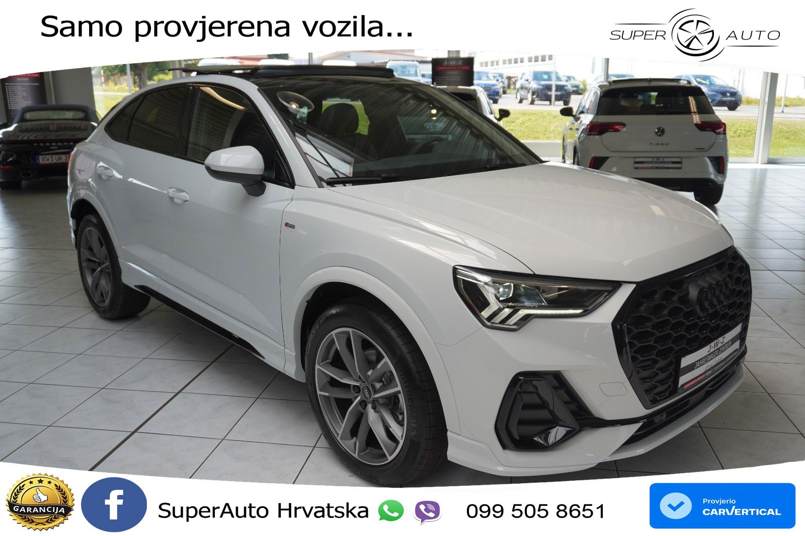 Audi Q3 II Sportback 35 TFSI (150 KS) S tronic LED+GR SJED+ACC
