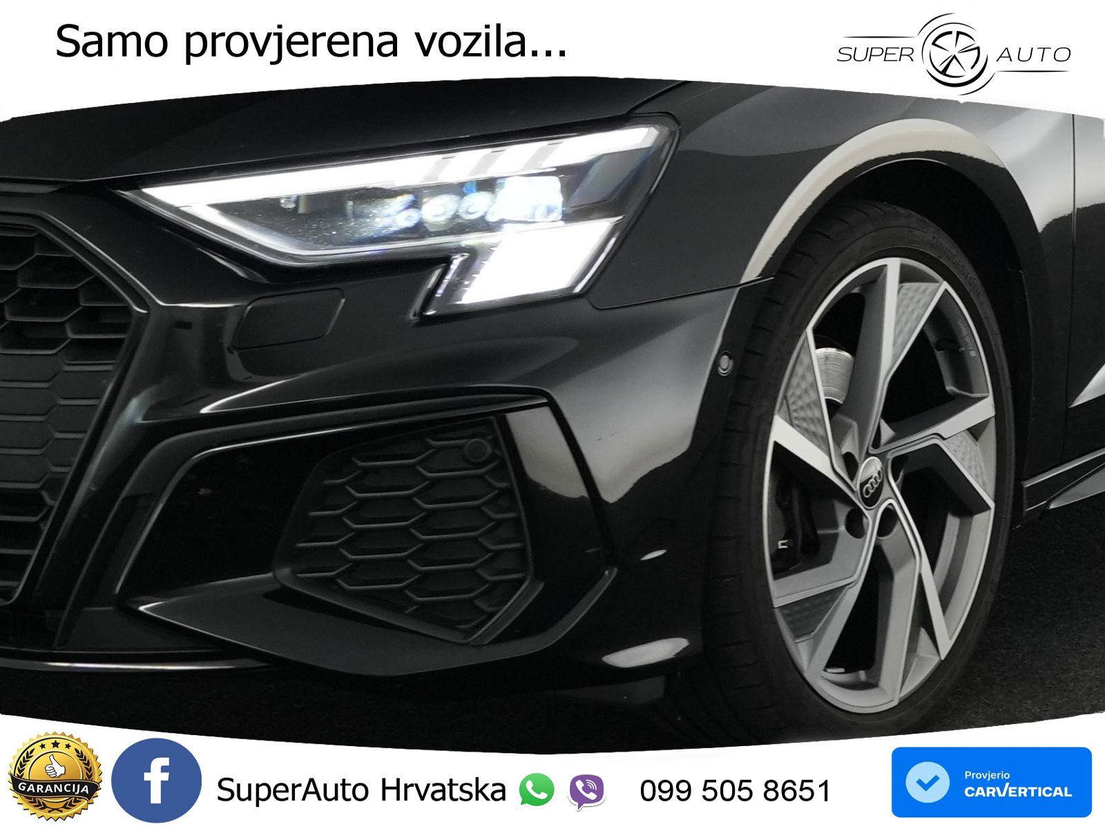 Audi A3 35 TDI (150 KS) S tronic S line MATRIX+GR SJED+KAM