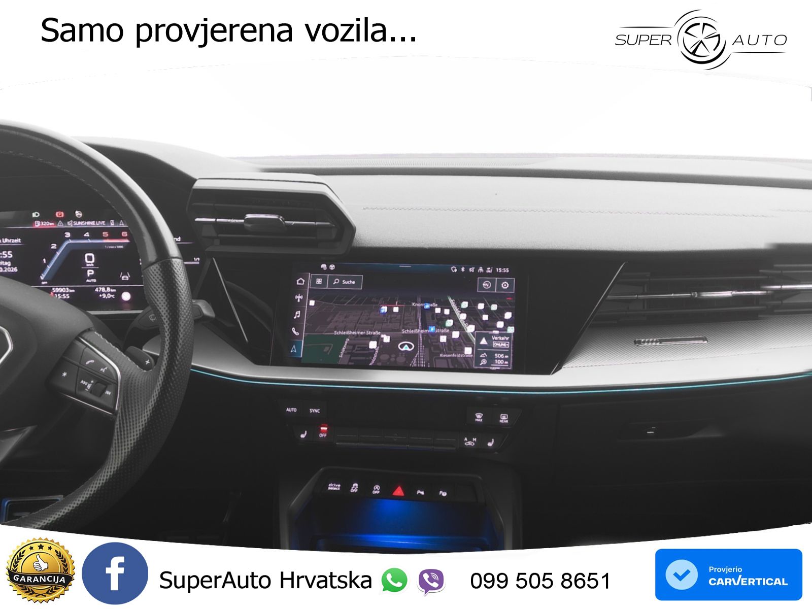 Audi A3 35 TDI (150 KS) S tronic S line MATRIX+GR SJED+KAM