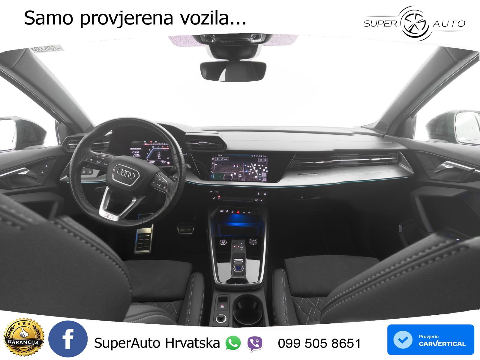 Audi A3 35 TDI (150 KS) S tronic S line MATRIX+GR SJED+KAM
