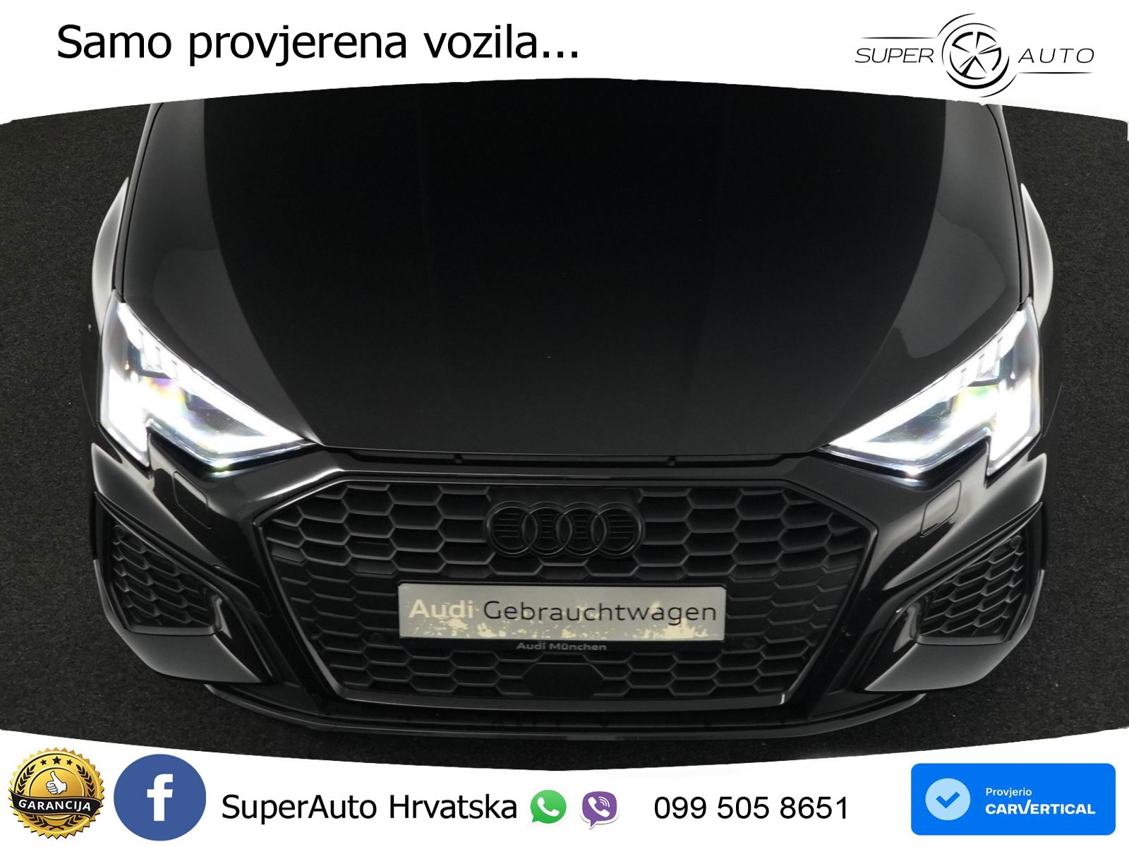 Audi A3 35 TDI (150 KS) S tronic S line MATRIX+GR SJED+KAM