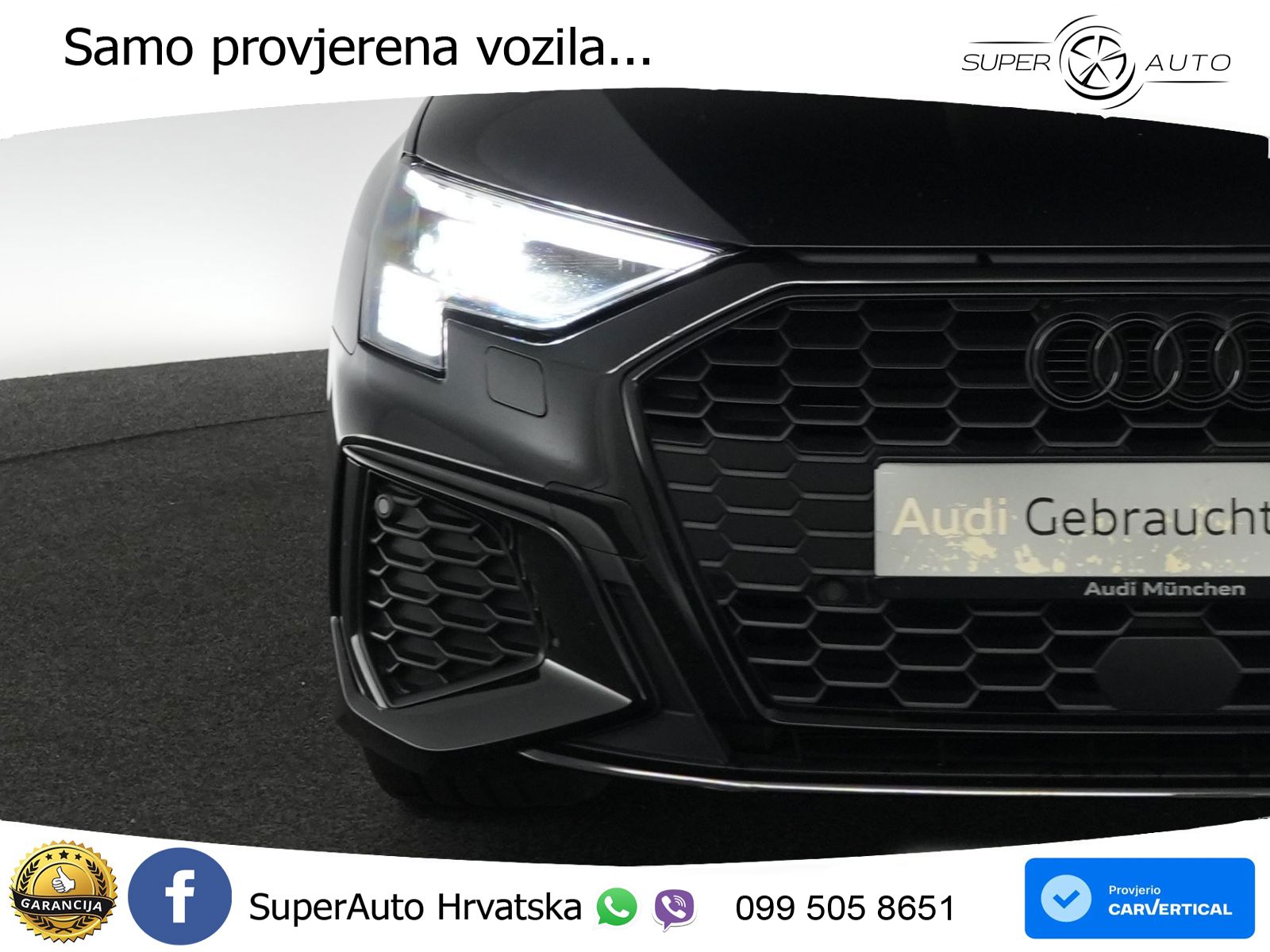 Audi A3 35 TDI (150 KS) S tronic S line MATRIX+GR SJED+KAM