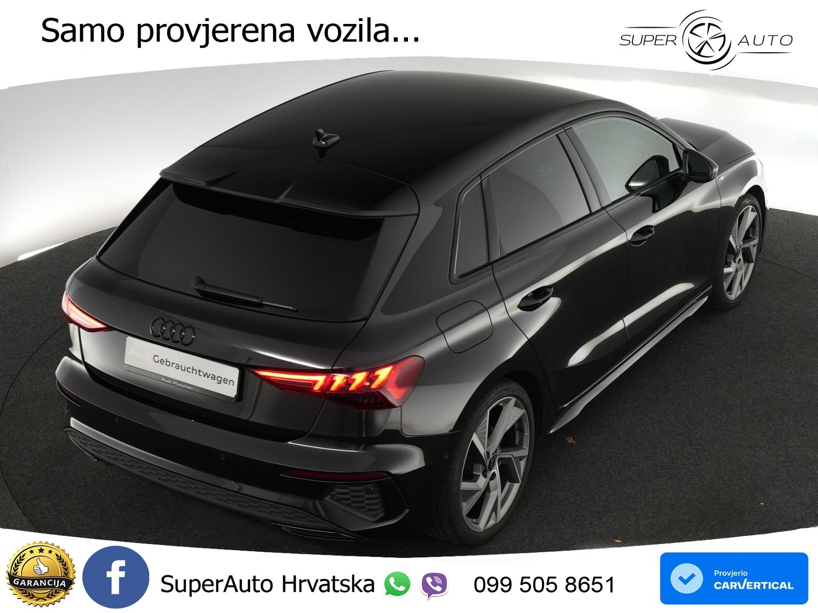 Audi A3 35 TDI (150 KS) S tronic S line MATRIX+GR SJED+KAM