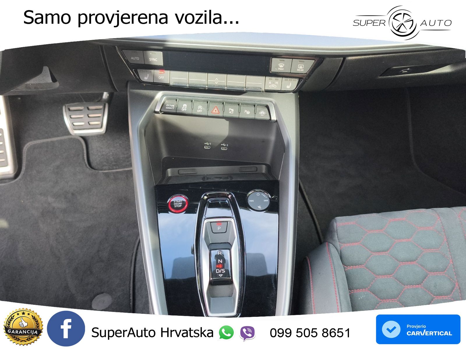 Audi RS3 Sedan 2.5 TFSI (400 KS) quattro S tronic LED+GR SJED+ACC
