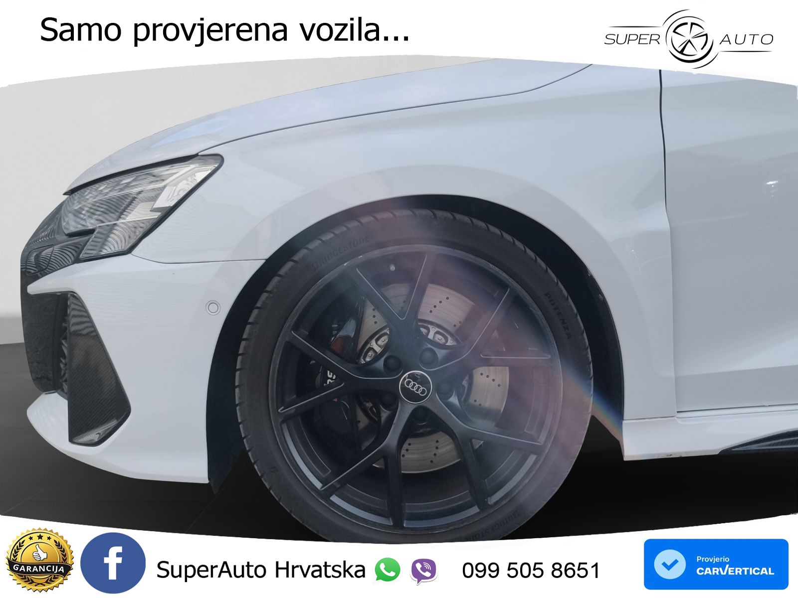 Audi RS3 Sedan 2.5 TFSI (400 KS) quattro S tronic LED+GR SJED+ACC