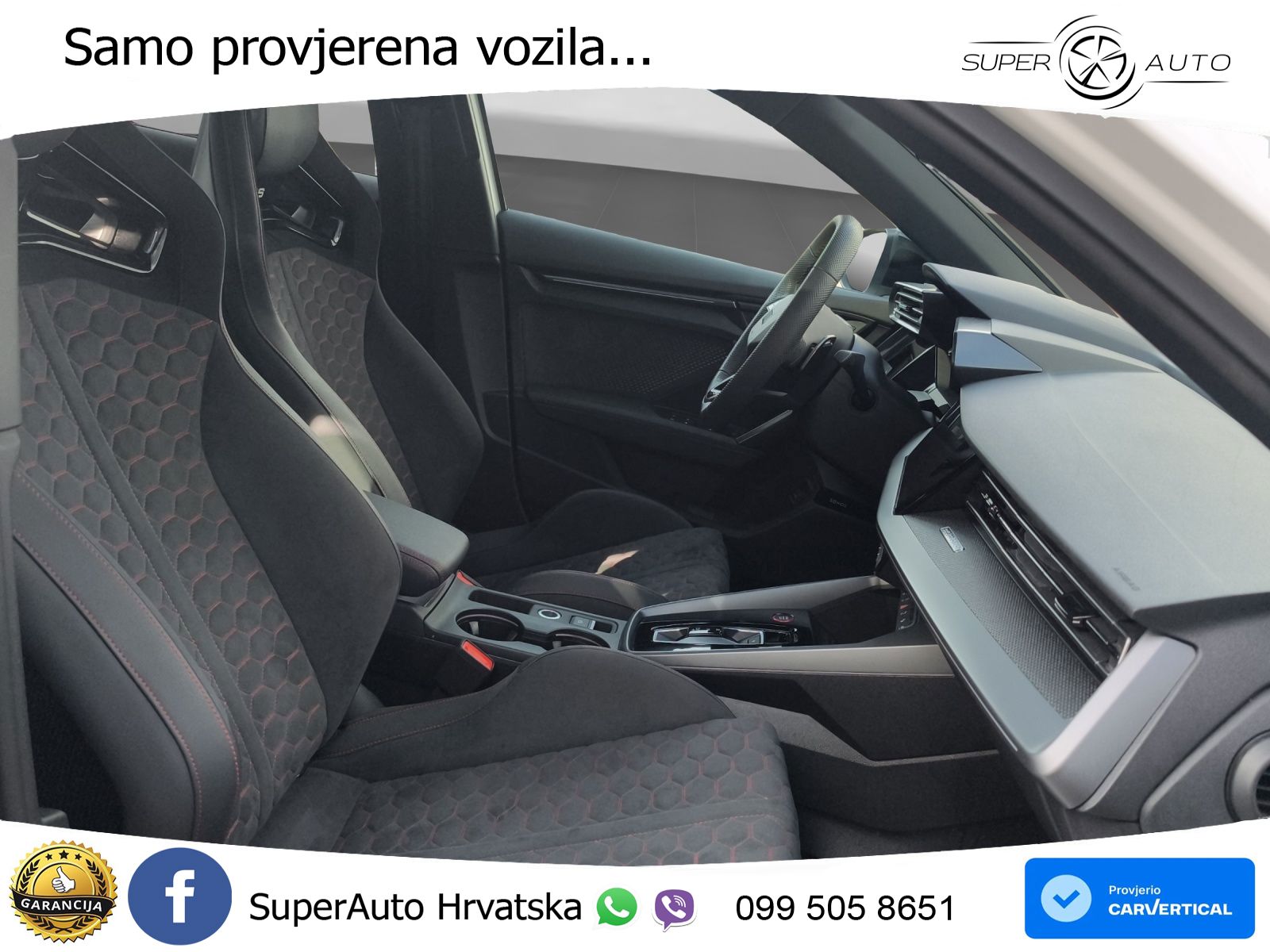 Audi RS3 Sedan 2.5 TFSI (400 KS) quattro S tronic LED+GR SJED+ACC