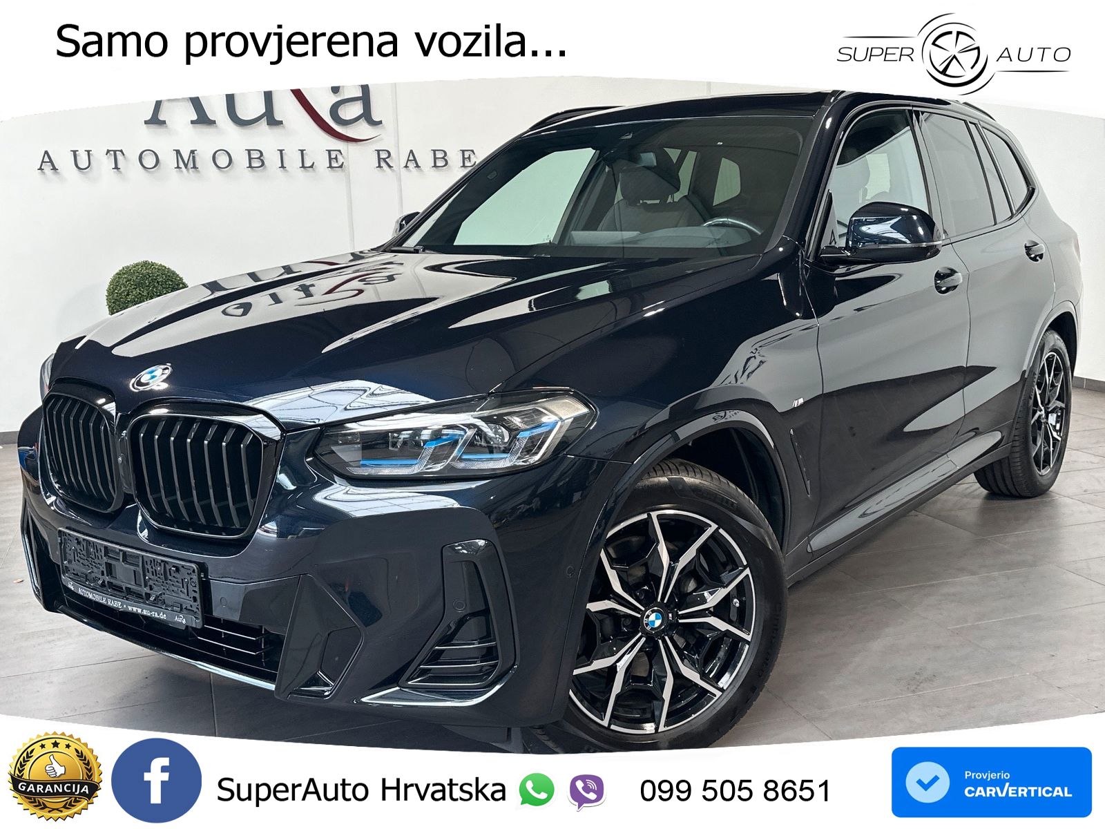 BMW X3 30d xDrive Steptronic M Sport ACC+HEAD+GR SJED+360+PANO