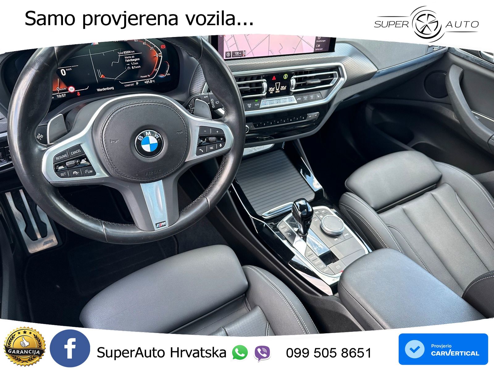 BMW X3 30d xDrive Steptronic M Sport ACC+HEAD+GR SJED+360+PANO
