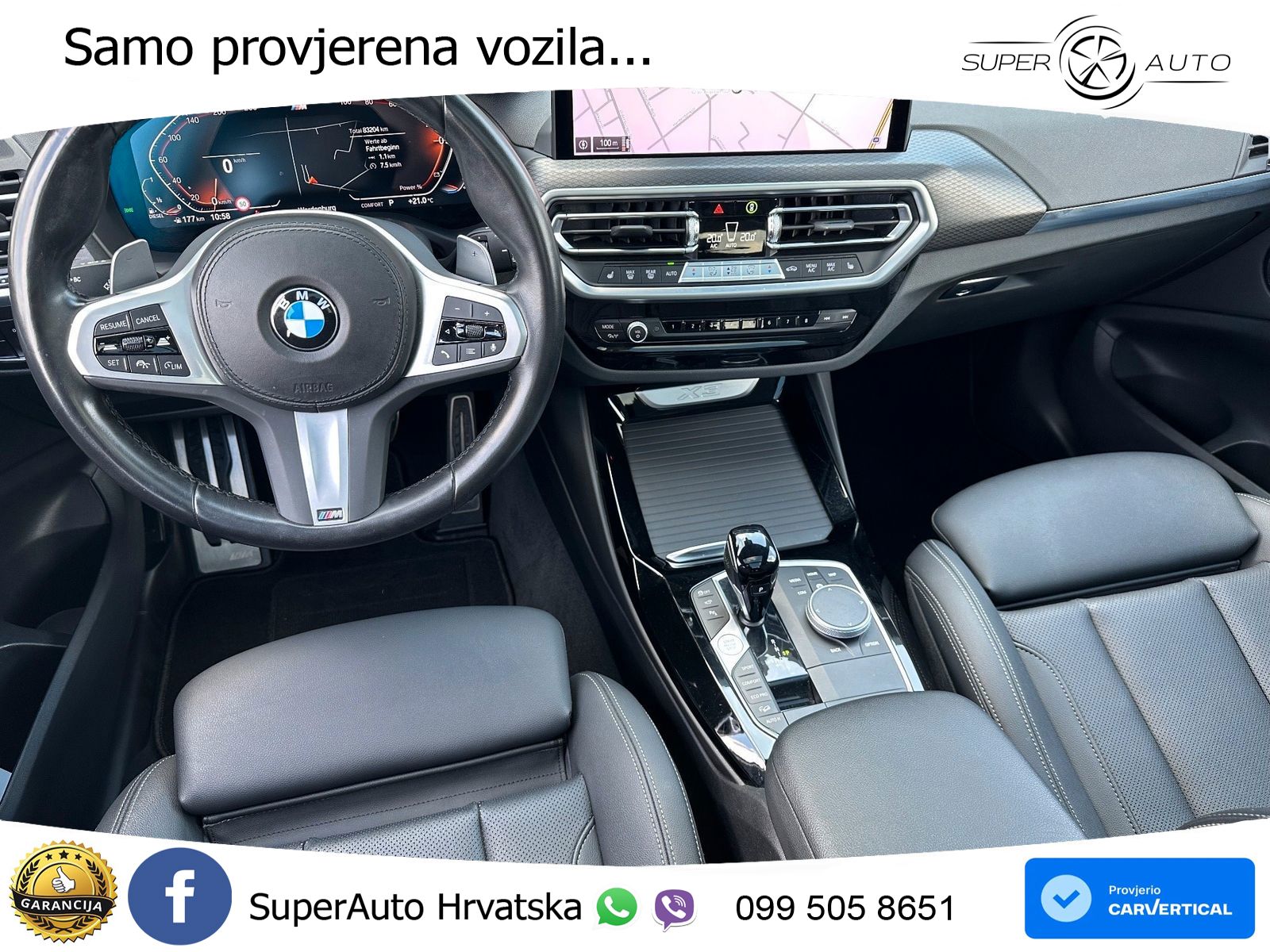 BMW X3 30d xDrive Steptronic M Sport ACC+HEAD+GR SJED+360+PANO