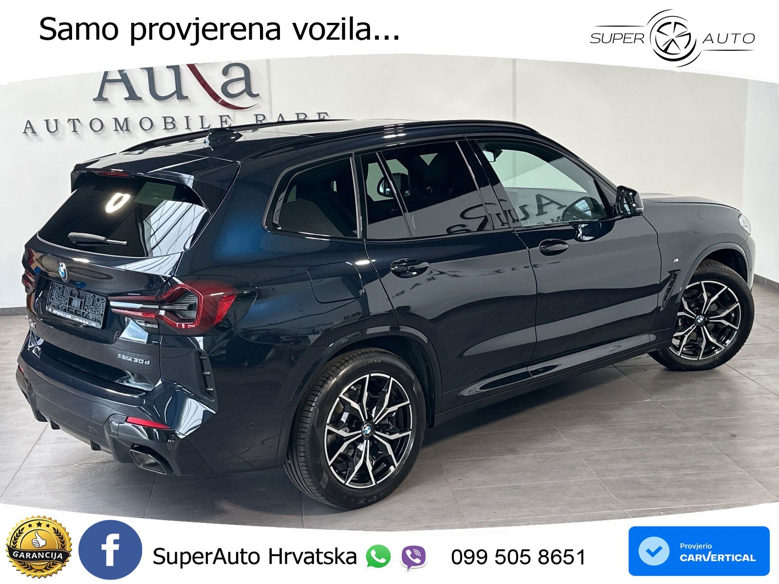 BMW X3 30d xDrive Steptronic M Sport ACC+HEAD+GR SJED+360+PANO