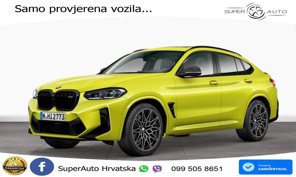 BMW X4 M Competition 3.0 (510 KS) xDrive Steptronic LED+GR SJED+ACC