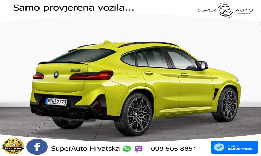 BMW X4 M Competition 3.0 (510 KS) xDrive Steptronic LED+GR SJED+ACC