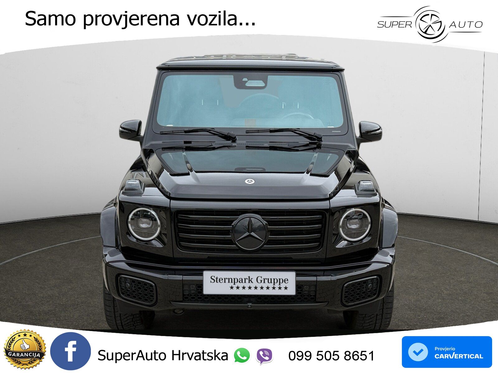 Mercedes G 450d Long (367 KS) 4MATIC 9G-TRONIC AMG LED+GR SJED+ACC