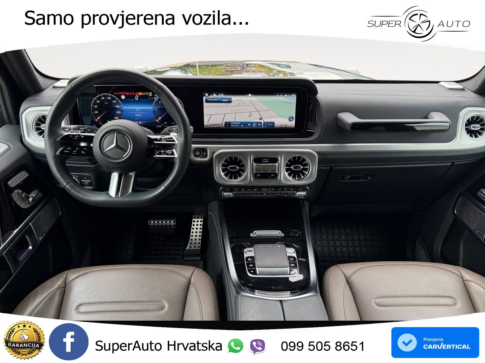 Mercedes G 450d Long (367 KS) 4MATIC 9G-TRONIC AMG LED+GR SJED+ACC