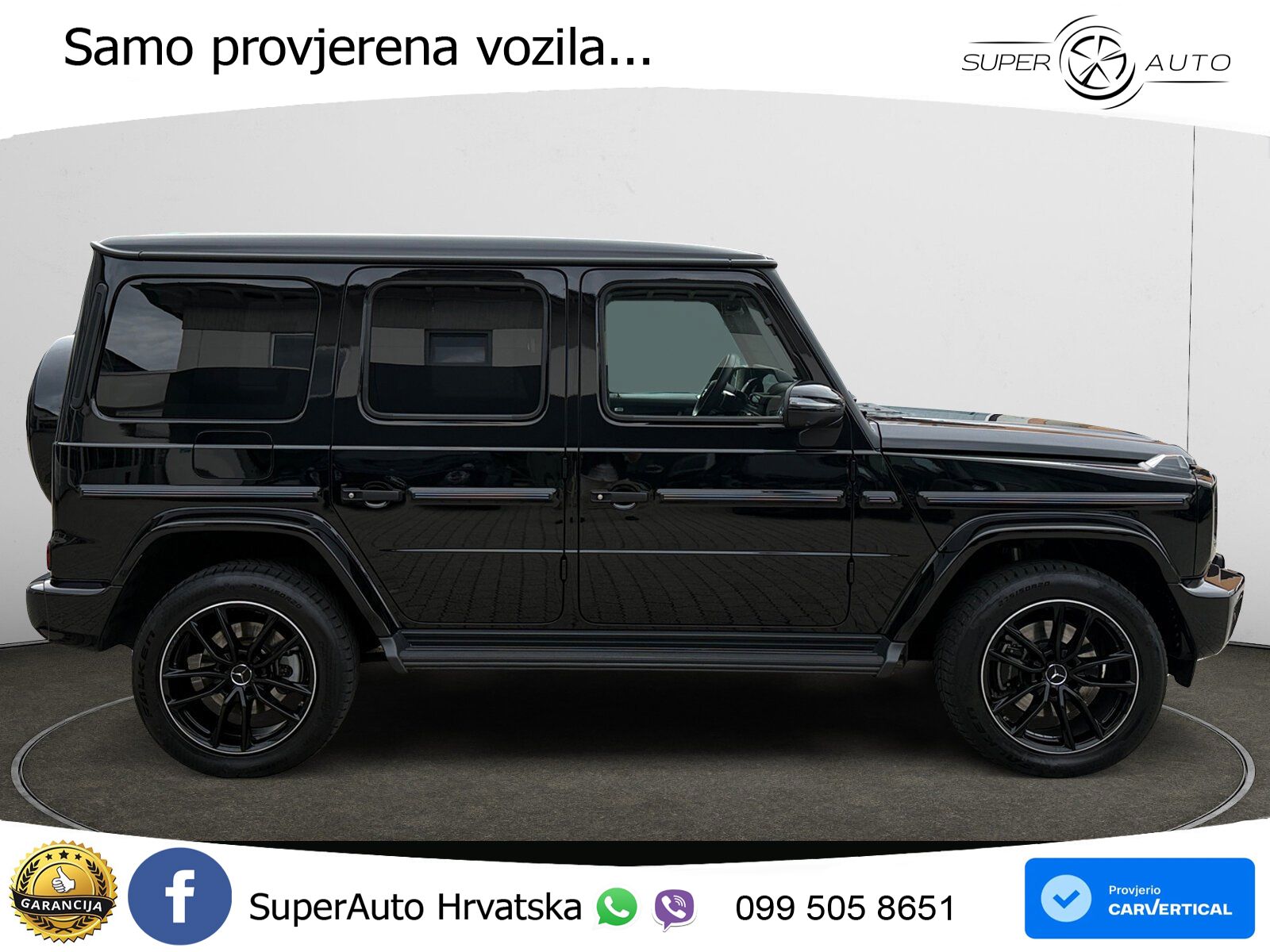 Mercedes G 450d Long (367 KS) 4MATIC 9G-TRONIC AMG LED+GR SJED+ACC