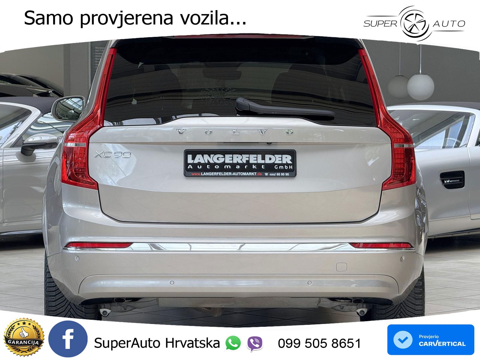 Volvo XC90 2.0 T8 AWD Automatic LED+GR SJED+ACC