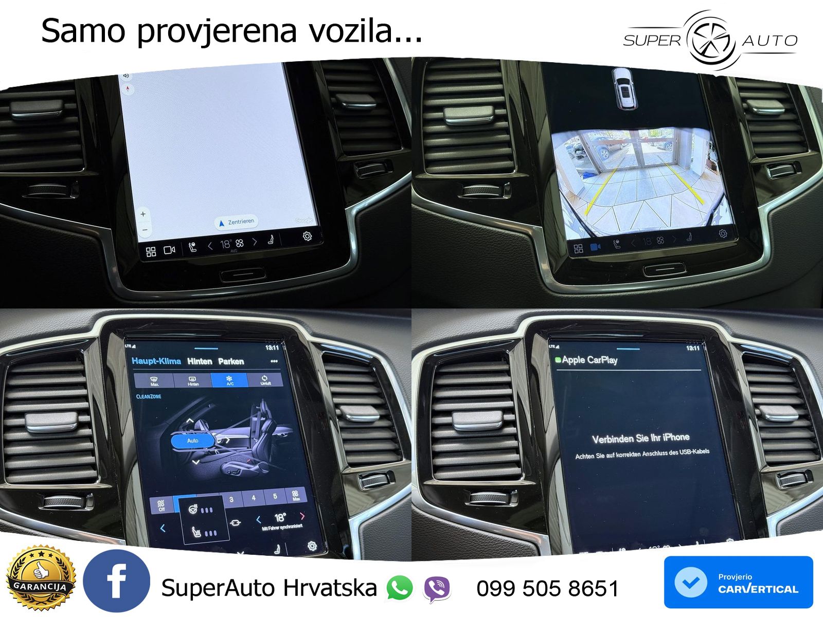 Volvo XC90 2.0 T8 AWD Automatic LED+GR SJED+ACC