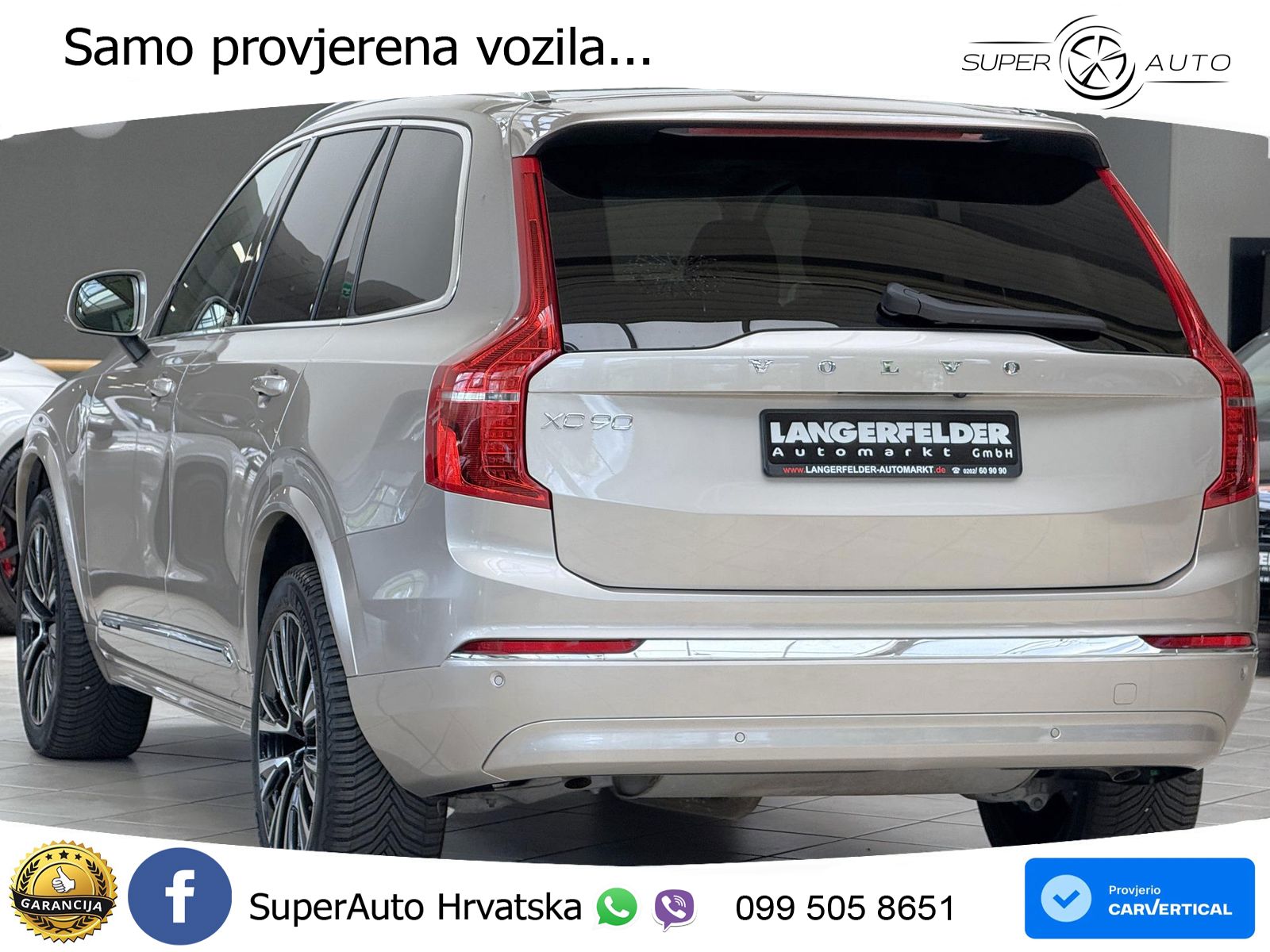 Volvo XC90 2.0 T8 AWD Automatic LED+GR SJED+ACC
