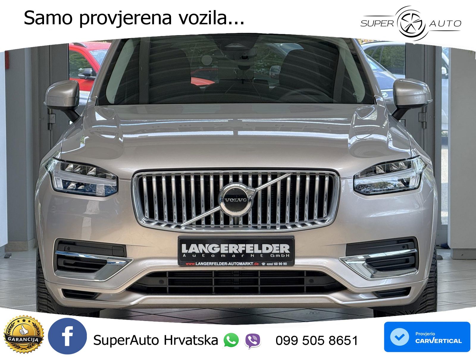 Volvo XC90 2.0 T8 AWD Automatic LED+GR SJED+ACC