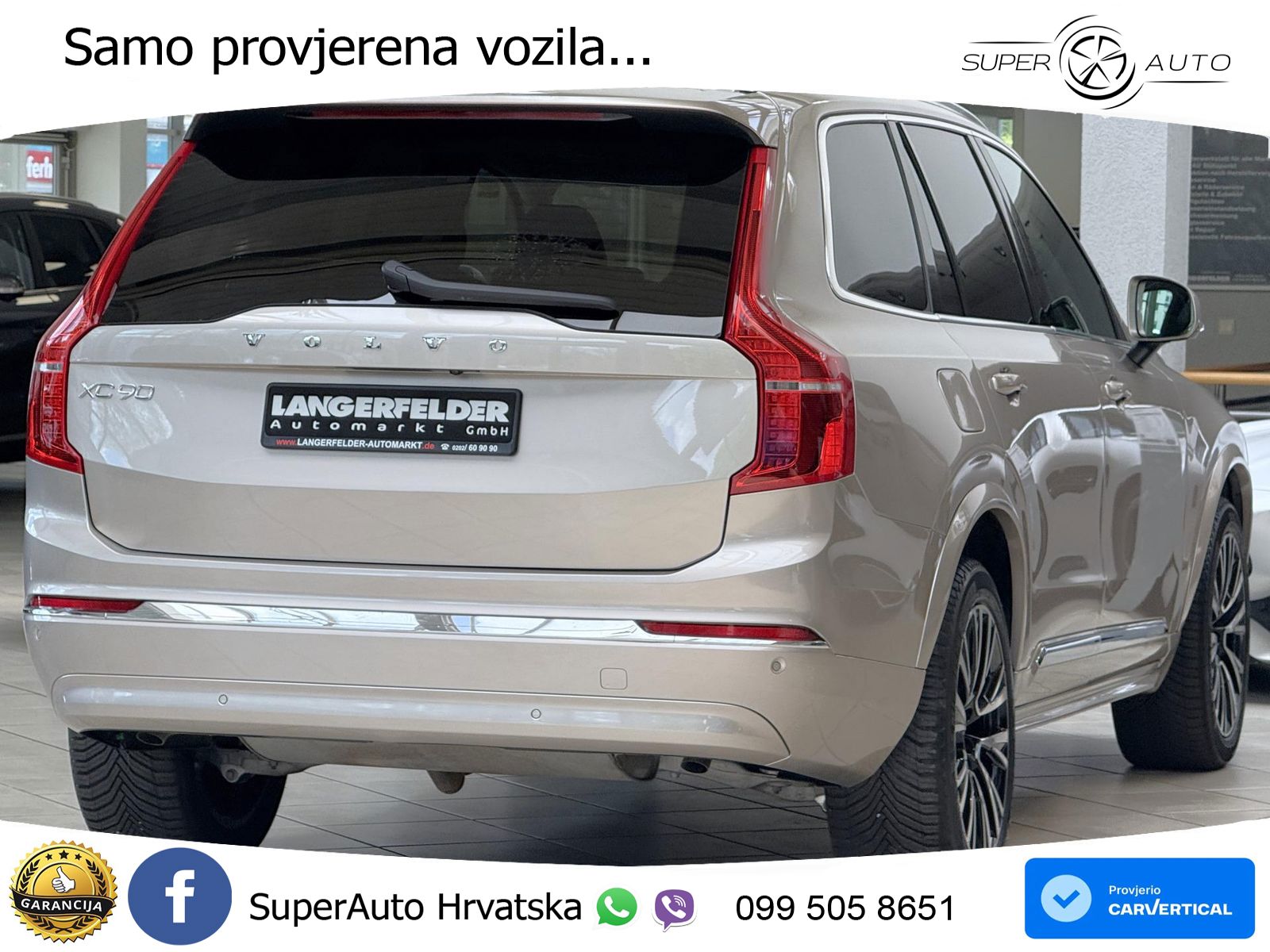 Volvo XC90 2.0 T8 AWD Automatic LED+GR SJED+ACC