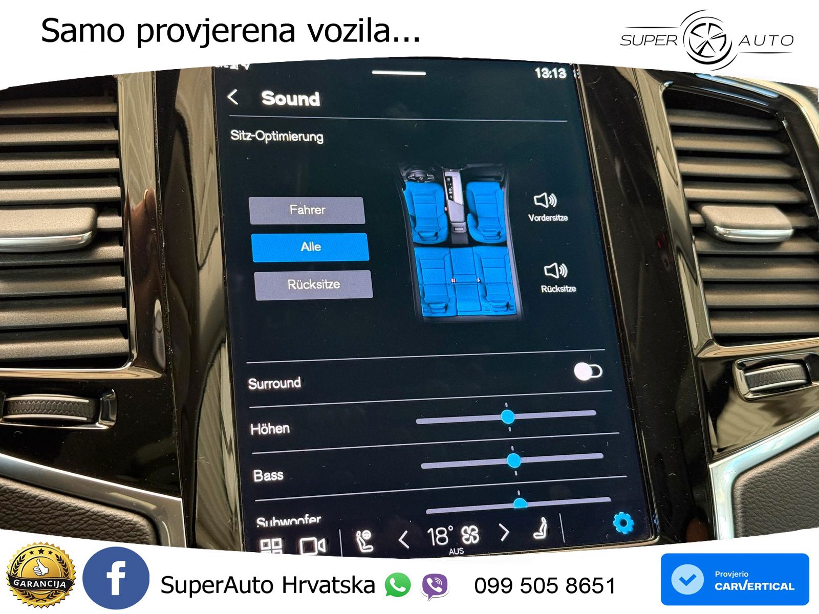 Volvo XC90 2.0 T8 AWD Automatic LED+GR SJED+ACC